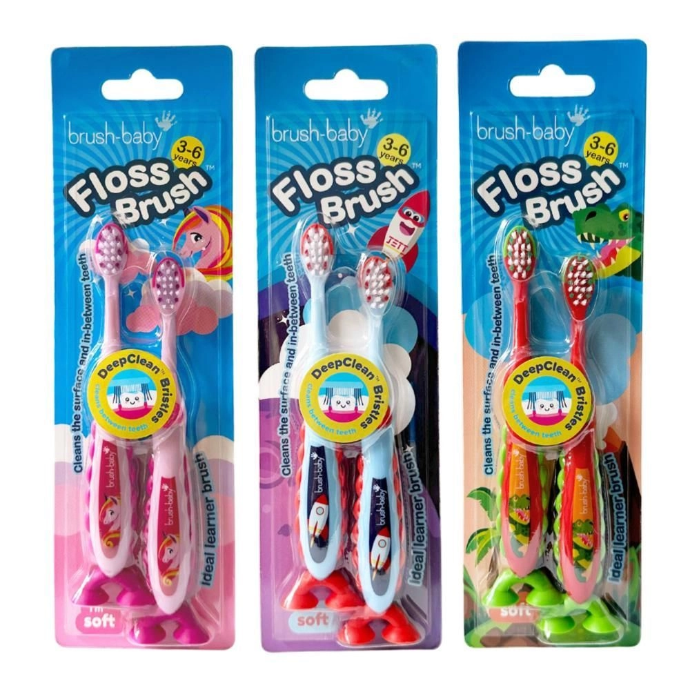 BrushBaby Floss brush