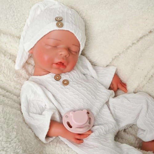 Reborn Baby Doll - 11.8in Silicone Boy Ages 3+
