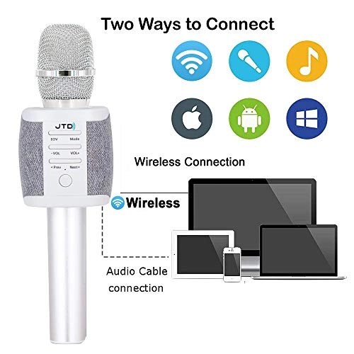 Wireless Karaoke Microphone - 1 5W x2
