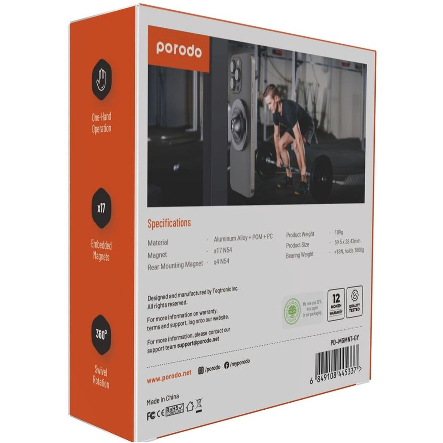 MagSafe Car Mount - 360° Rotation Strong Magnetic Hold iPhone 12 and later