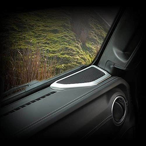 A pillar Speaker Decoration Cover Trim - Wrangler JL JLU & Gladiator JT 2018 2019 2020 2021 2022 2023 2024 A-Pillar