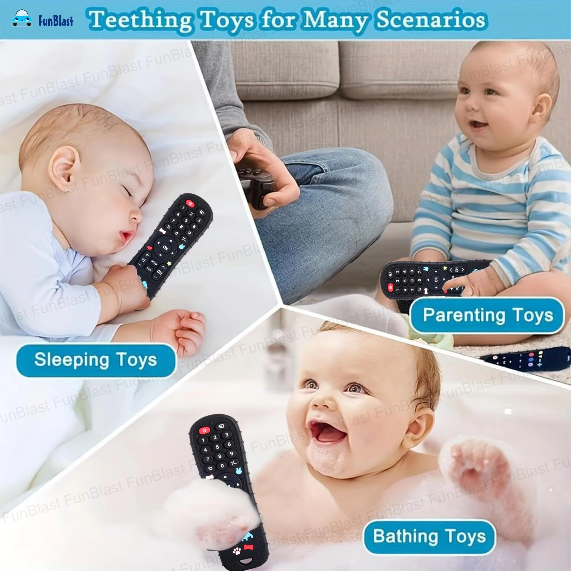 Remote Teether - Silicone