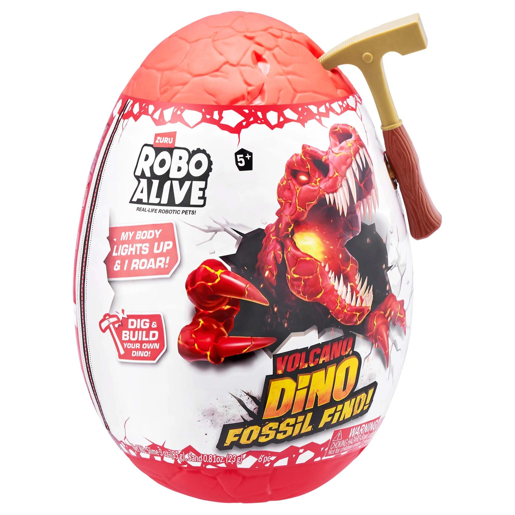 Robo Alive Robotic Pets Volcano Dino Fossil Find