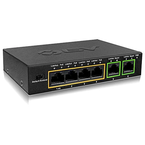 POE-SW502G 6-ports