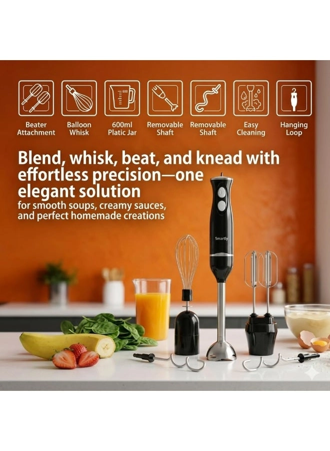 CH4267 - 2 speed operation Immersion blender Stainless steel blades