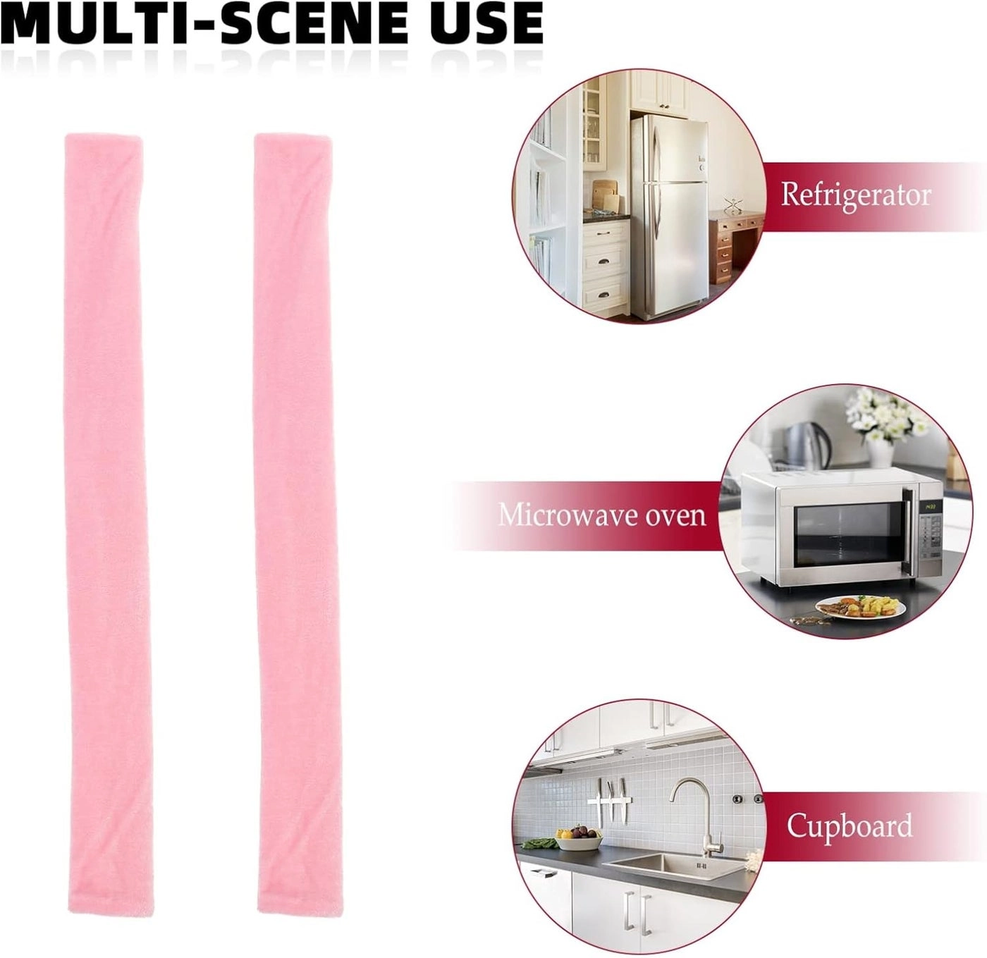 cheekyglo Refrigerator Door Handle Covers