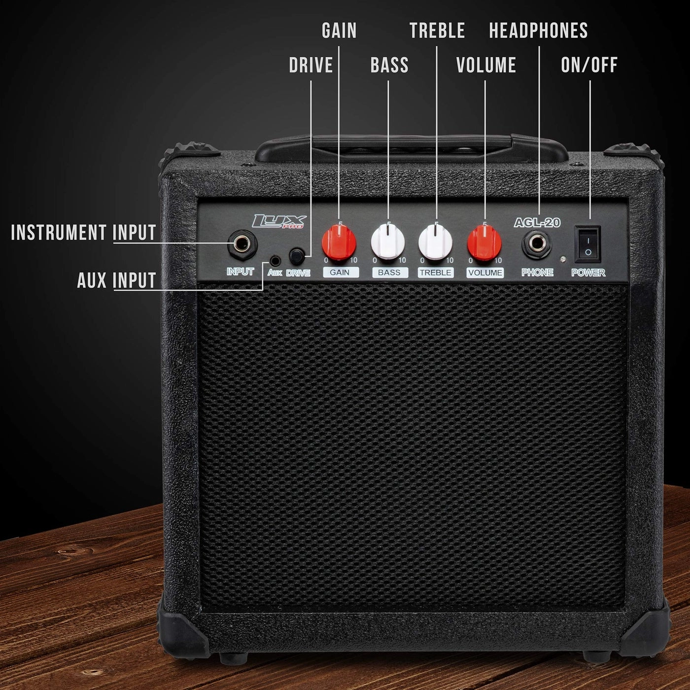 AGL20 - 20W Headphone Jack