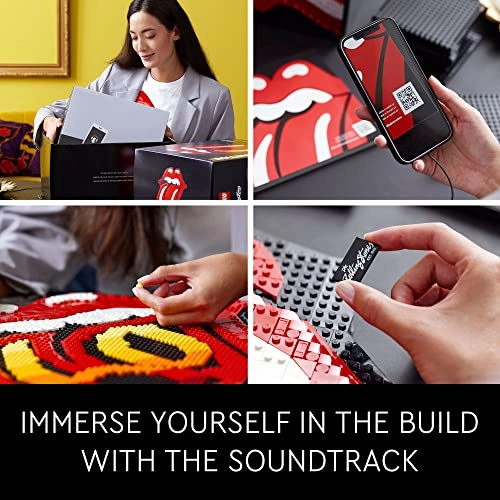 Art The Rolling Stones (31206) - Building Blocks Wall Set