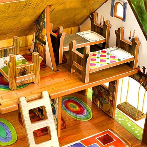 Goldilocks and The Three Bears Book and Toy Set - 3+ 39 pieces