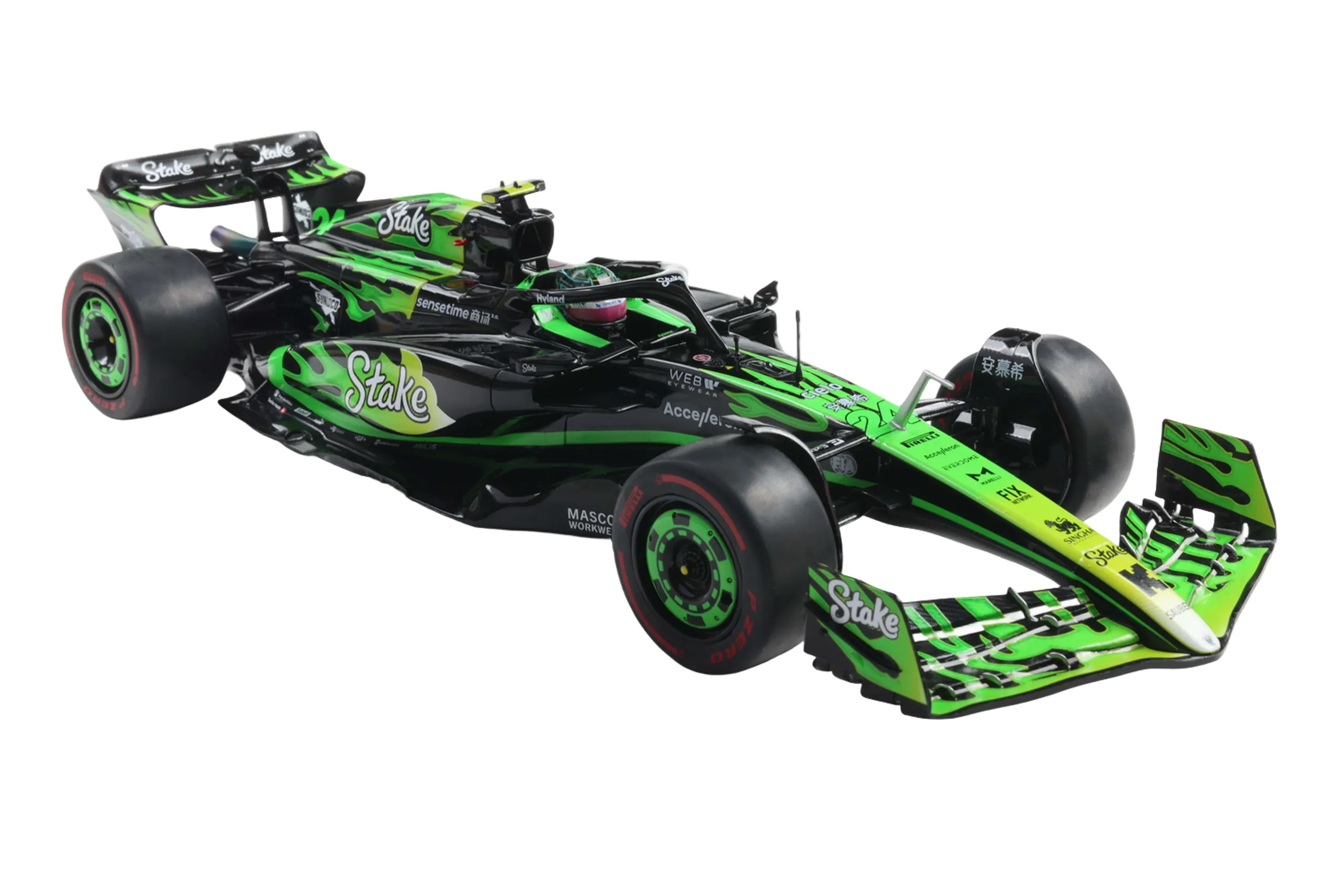 Sauber C44 Zhou Guan Yu 2024 - 1:18