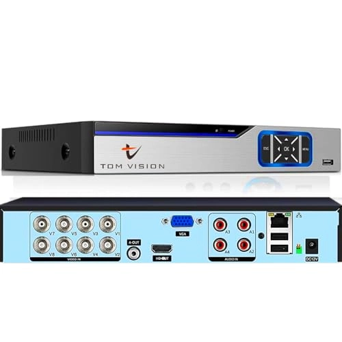 4CH-5MPDVR - 1TB 8 Channel