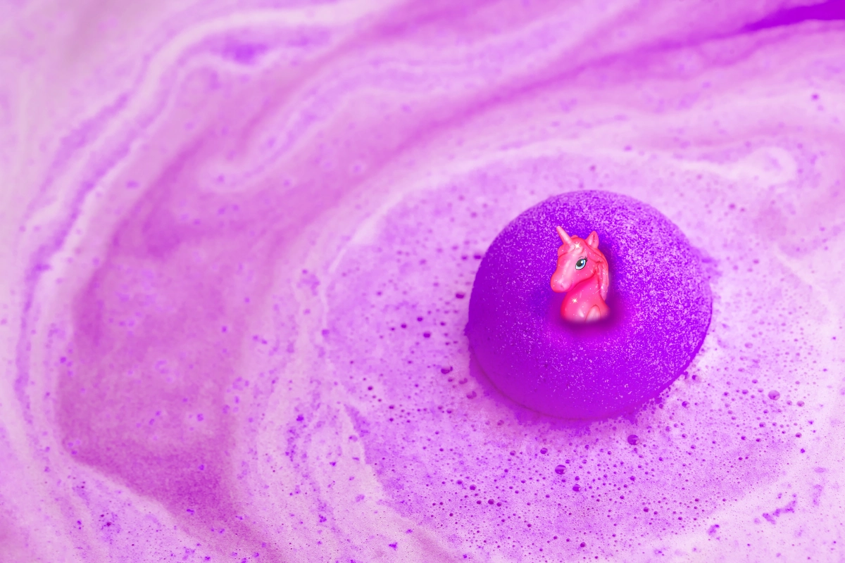 Large Unicorn Surprise Bath Bomb - 100g Unicorn Toy