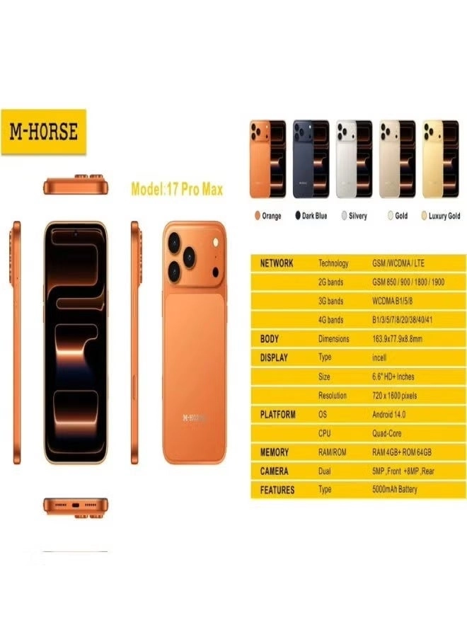 17 pro max 12GB 256GB