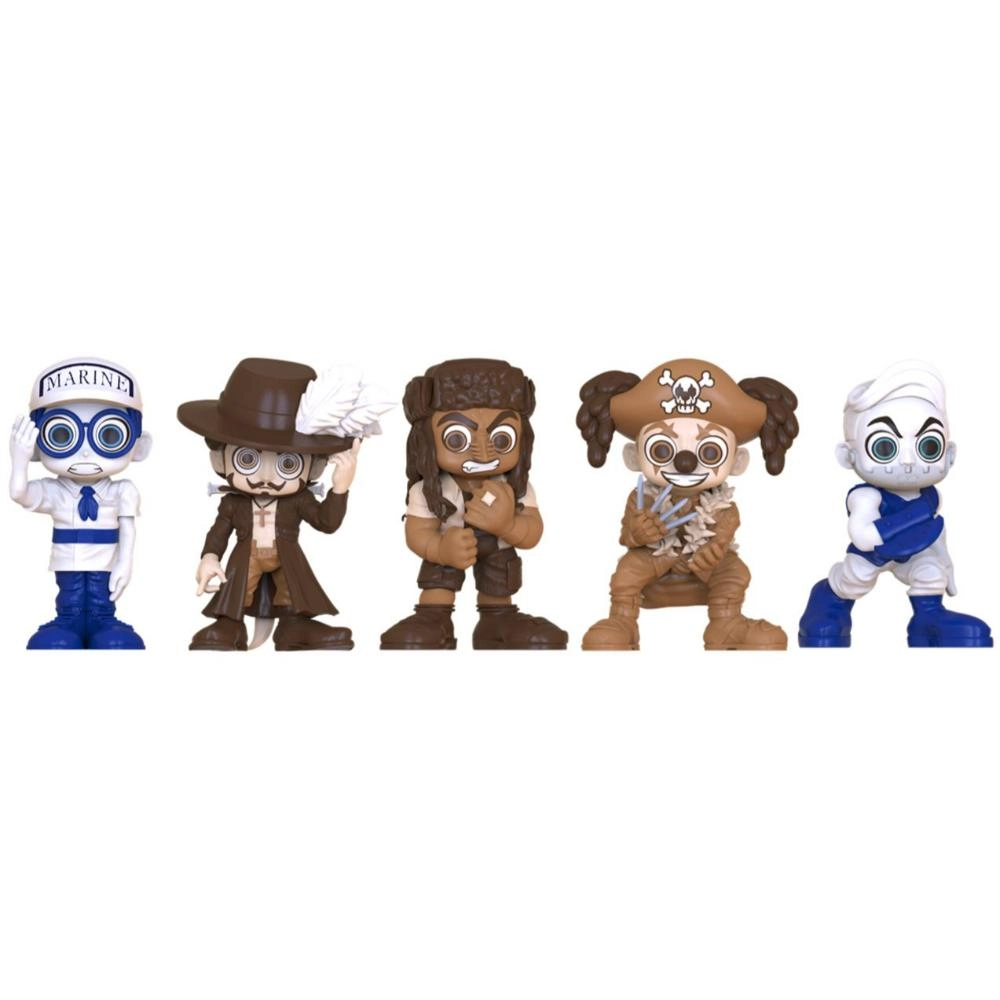 PHATMOJO One Piece Pirates & Marines Figures 5 pcs