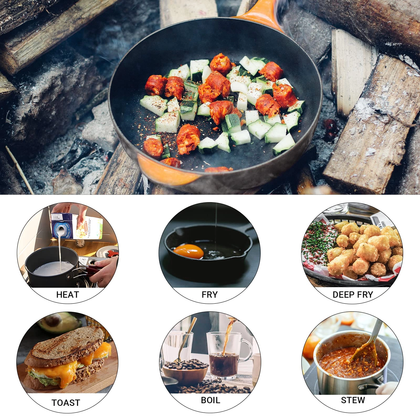 Camping Cookware Mess Kit - 13 piece(s)