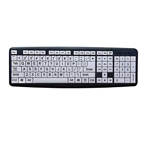 Large Print Keyboard - US Wired