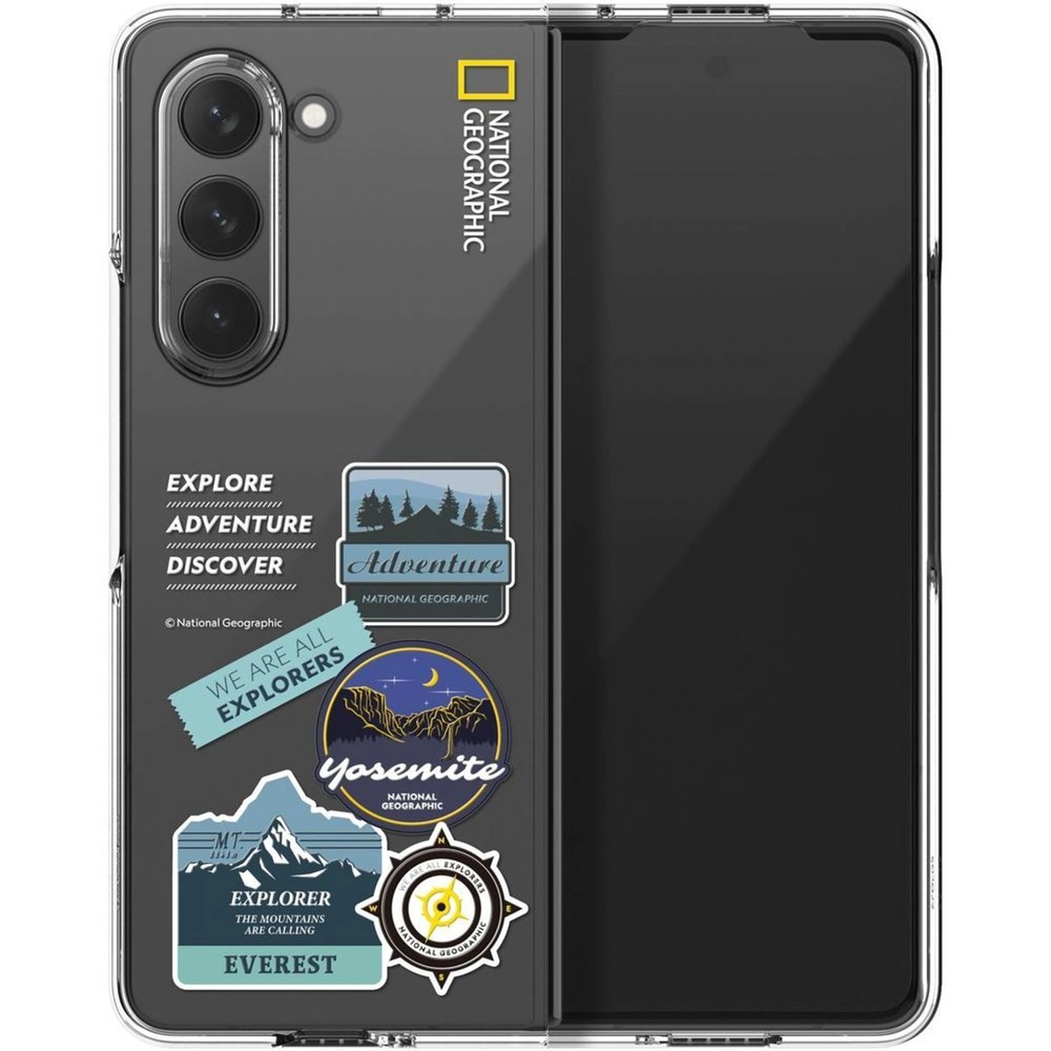 National Geographic Camping Slim Fit Case for Galaxy Z Fold 5