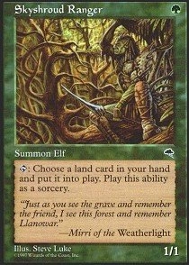 Wizards of the Coast Skyshroud Ranger - Tempest