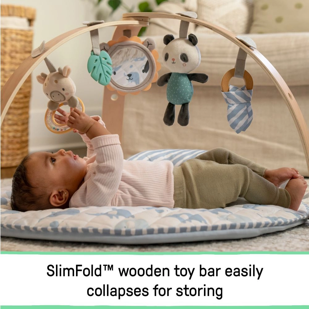 Every Season Plush Lambswool Play Gym - 0 months