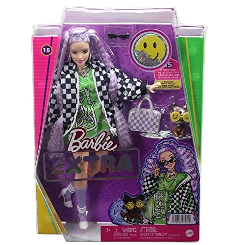 Barbie Extra - with Pet Multicolor Ages 3+