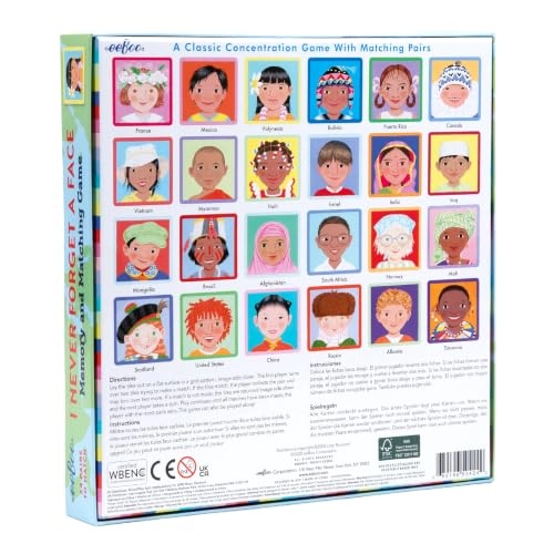 I Never Forget a Face - 3 and up 24 Pairs pieces