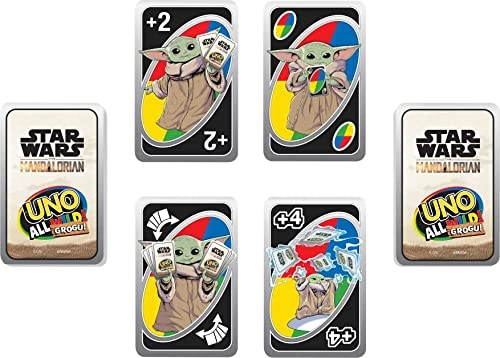 UNO All Wild Grogu - Card Game