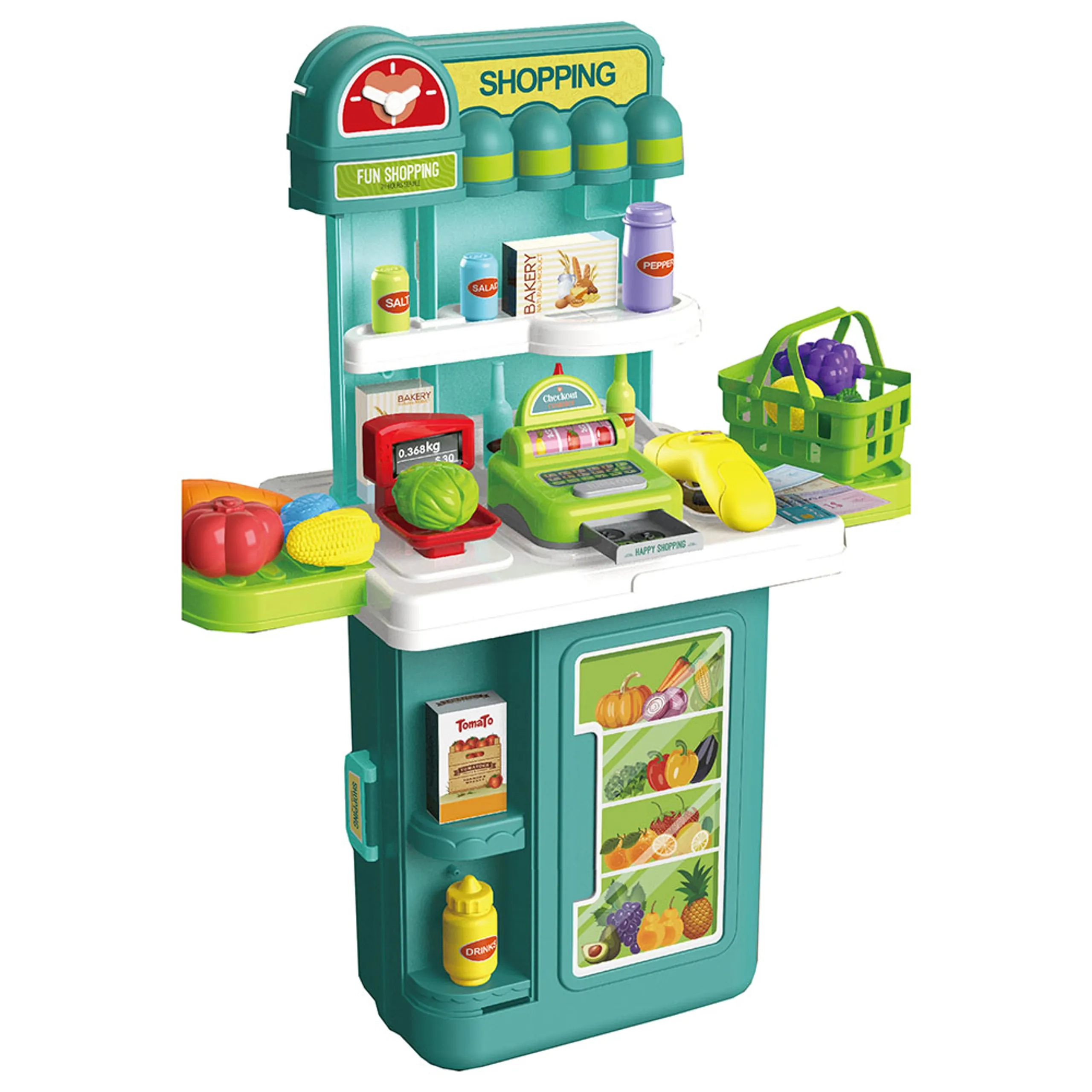 Jawda 4-in-1 Supermarket Trolley Case