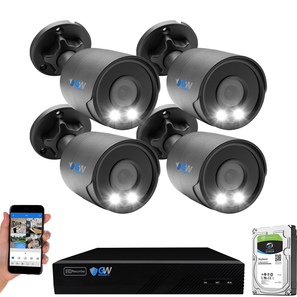 GW Security 8 Channel NVR + 8MP IP Camera