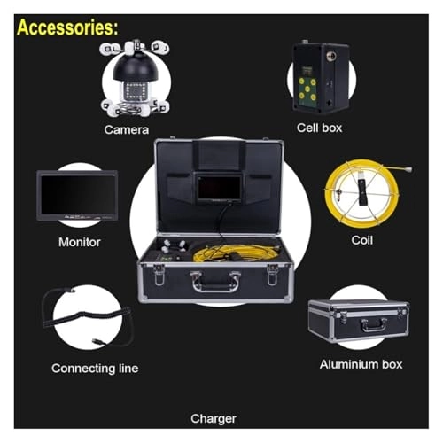 Pipe Inspection Camera - 20m 30m 40m 50m 5mm