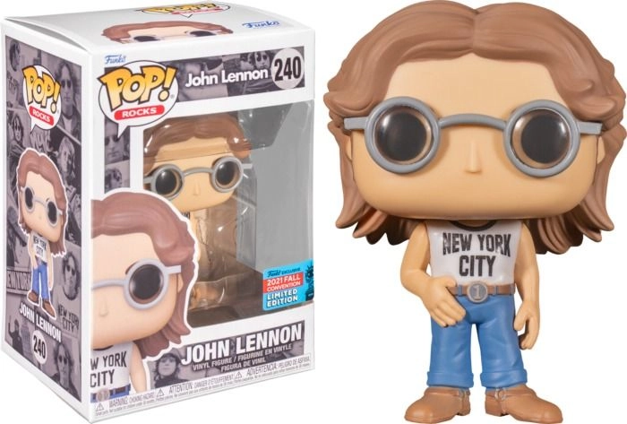 FUNKO POP! John Lennon - John Lennon in New York City T-Shirt Vinyl Figure