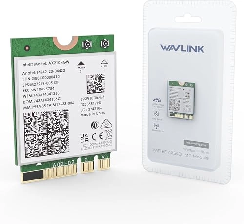 WAVLINK AX5400M - WiFi 6E PCIe Wireless