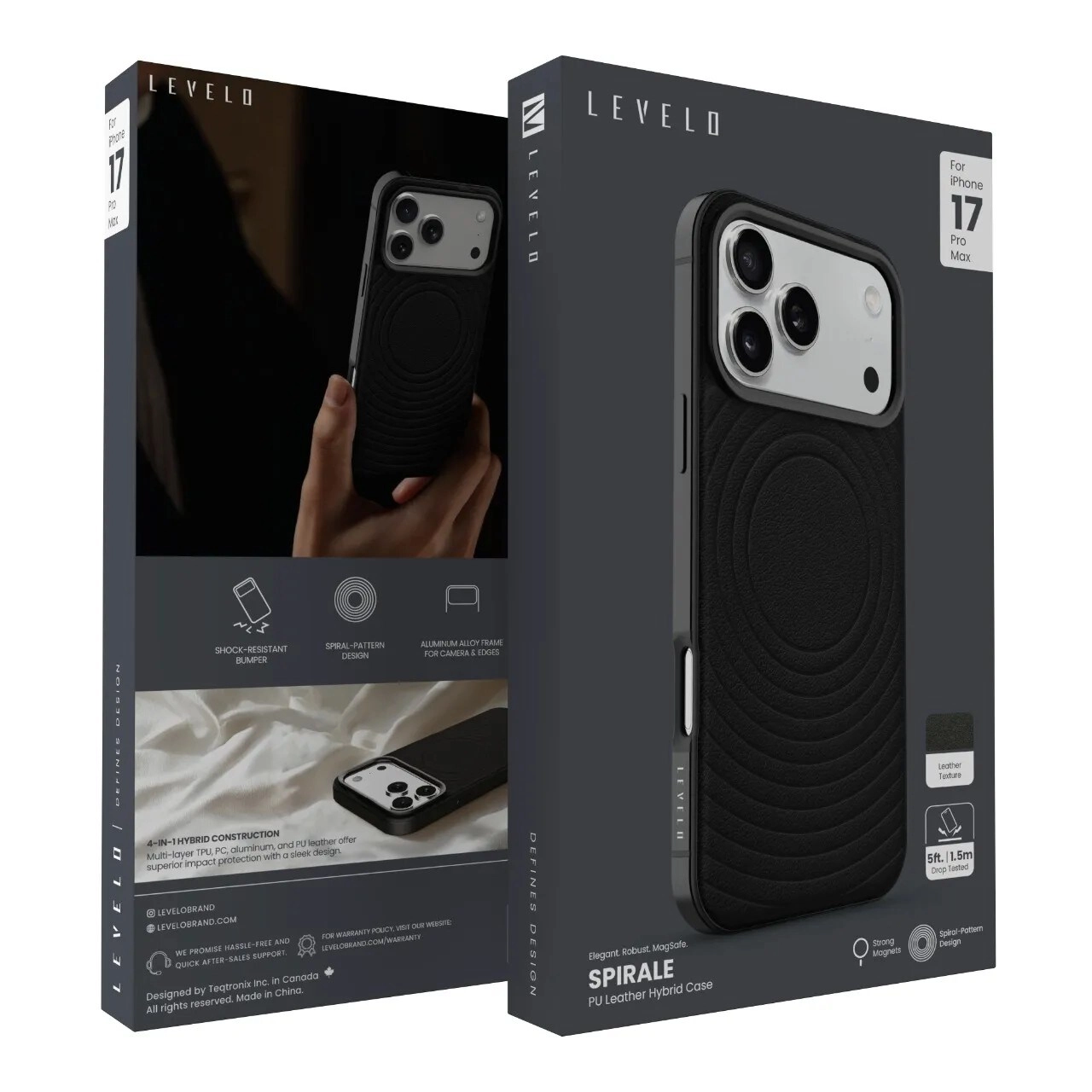 Spirale Case with MagSafe for Apple iPhone 17 Pro Max