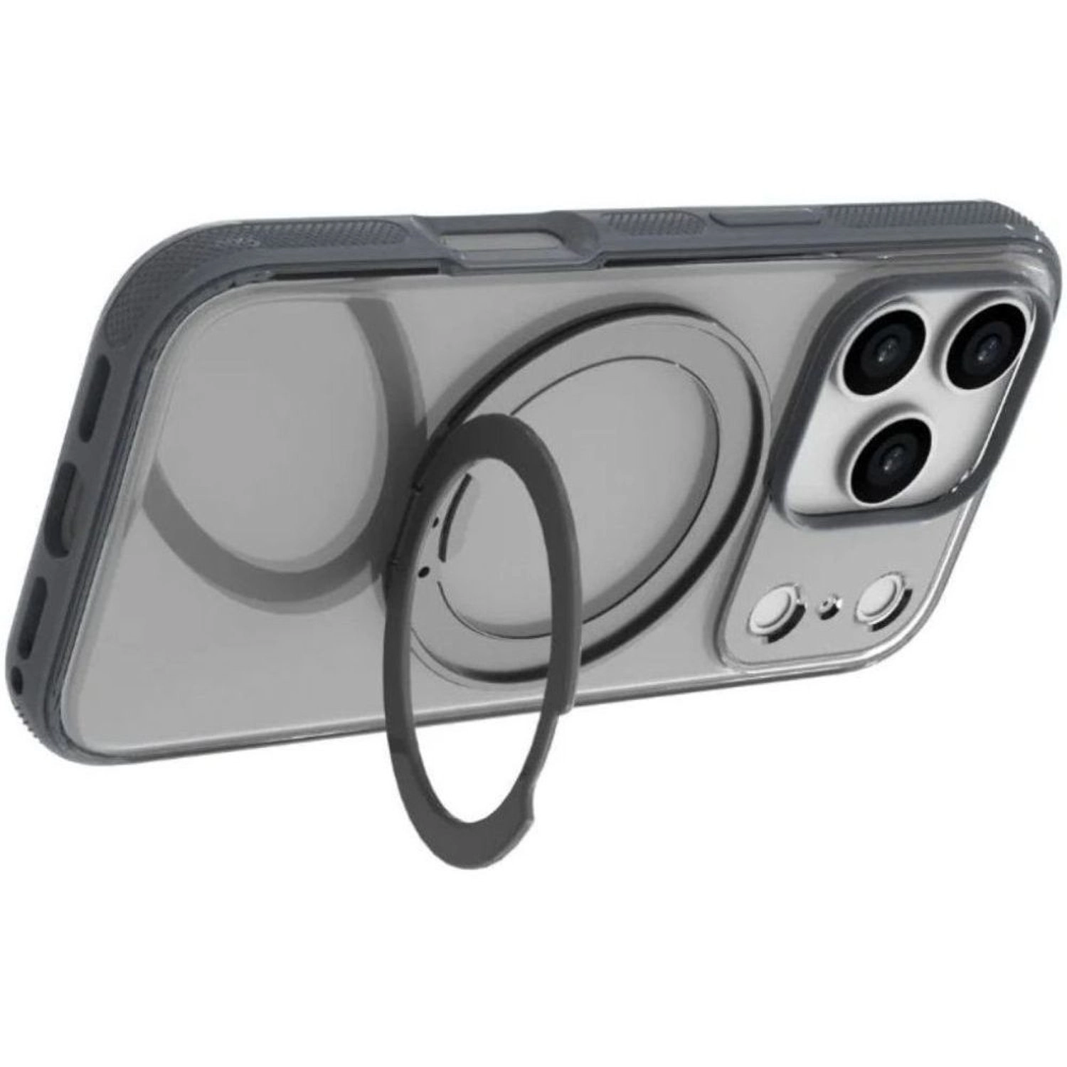 Pristine Rotatable Ring Stand Case for iPhone 17 Pro Max