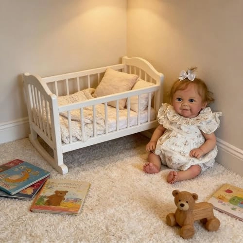 Vivienne Reborn Baby Doll - 19 inch Vinyl girl Ages 3+