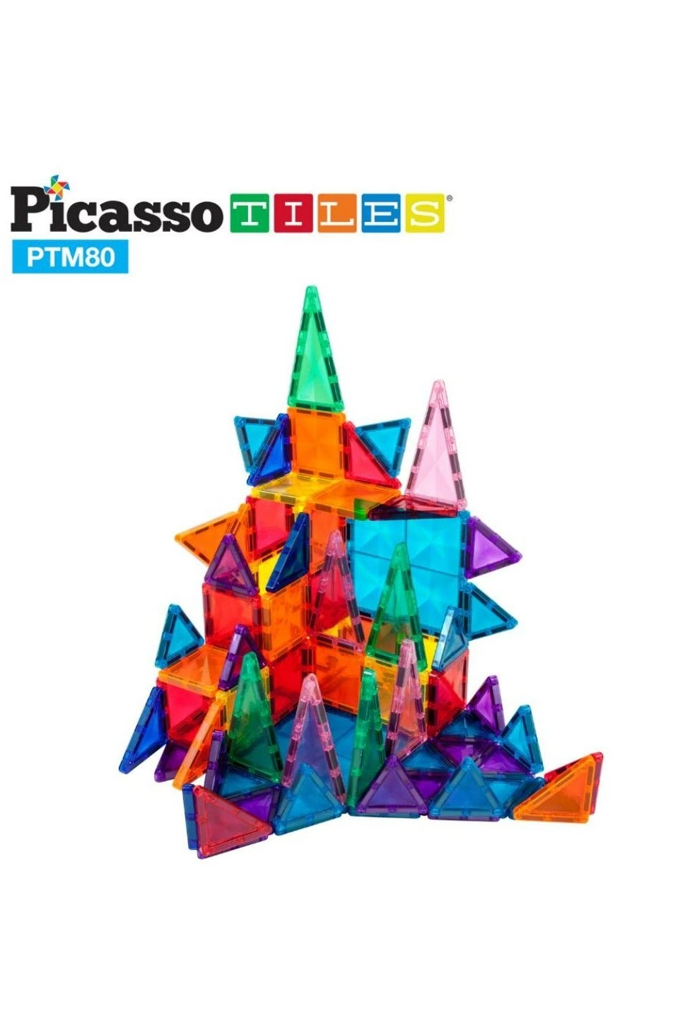 Magnetic Mini Diamond Tiles - 80 pcs