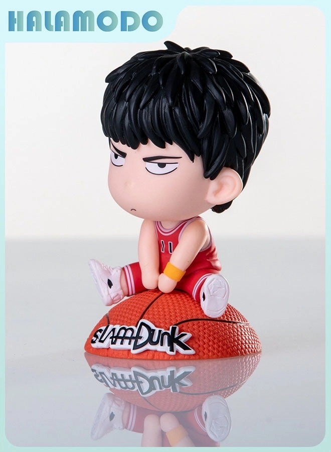 Rukawa Kaede - Slam Dunk - Chibi Figure Stylish Half-Sphere Base PVC (QQ0626)