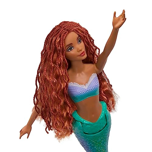 Ariel Doll - Deluxe Mermaid Iridescent Tail Hair Jewelry Beads Ages 6+