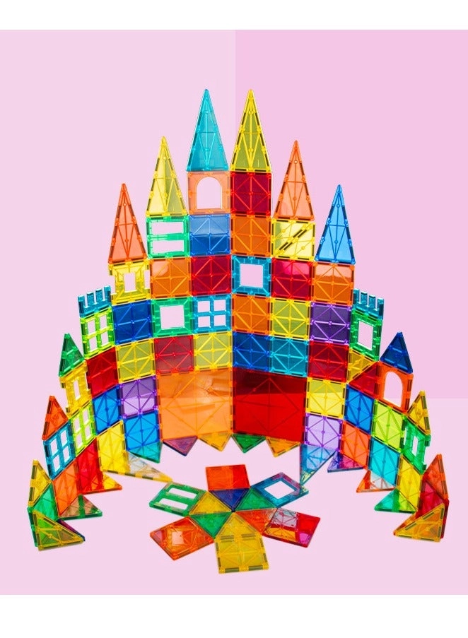 Construction Magnetic Blocks - 120pcs