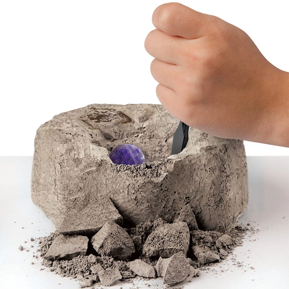 Excavation Kit Mini Gemstone Paleontology Biology - 2 gemstones
