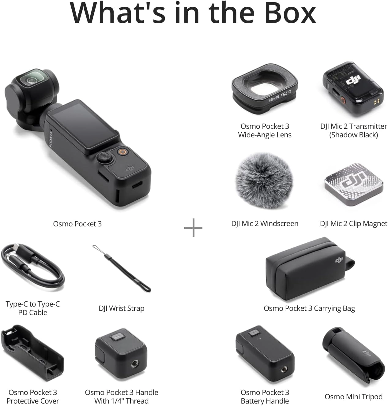 Osmo Pocket 3 - 4K 120FPS Gray