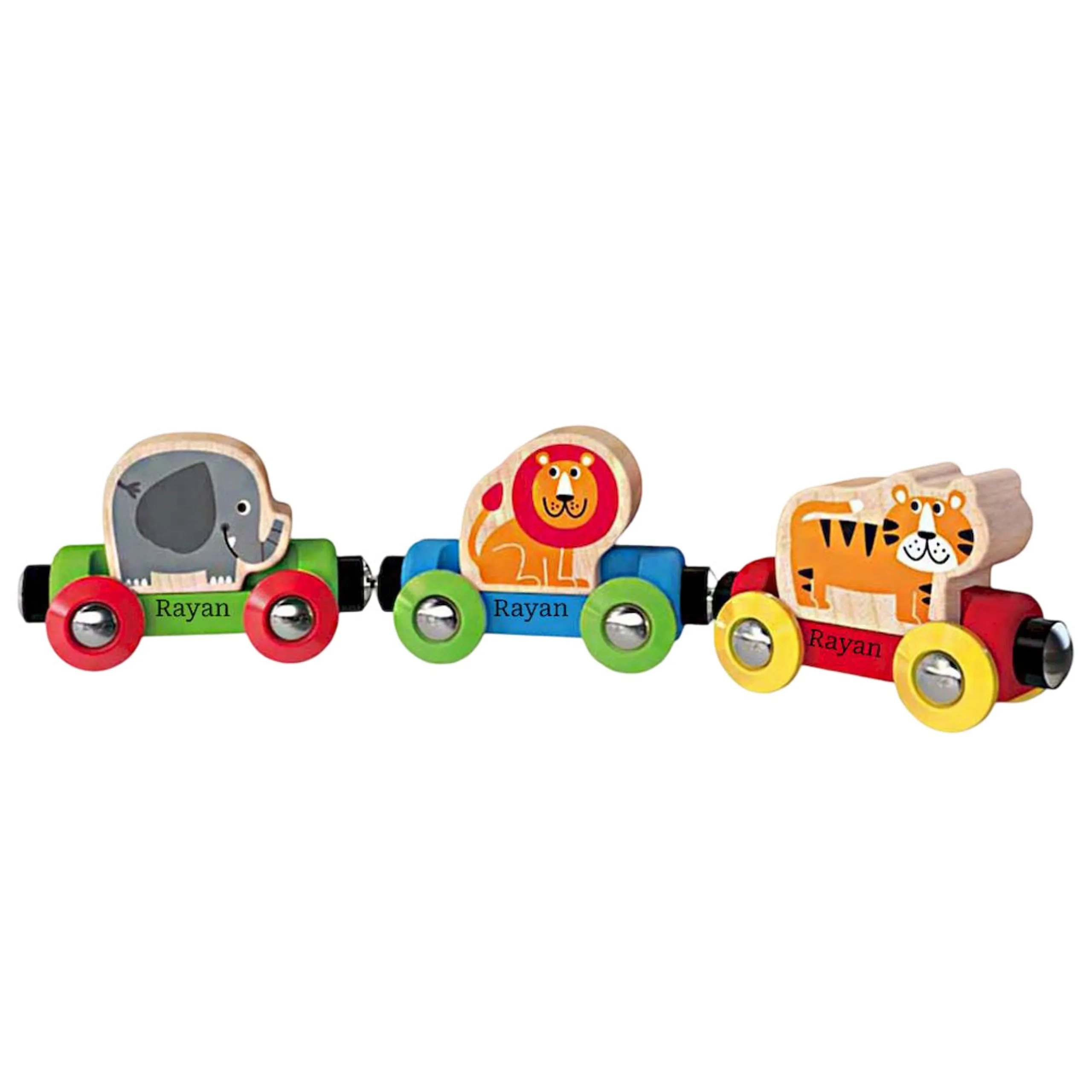 Hape Personalized Jungle Journey Train - Suitable for 2 to 4 years Six-piece