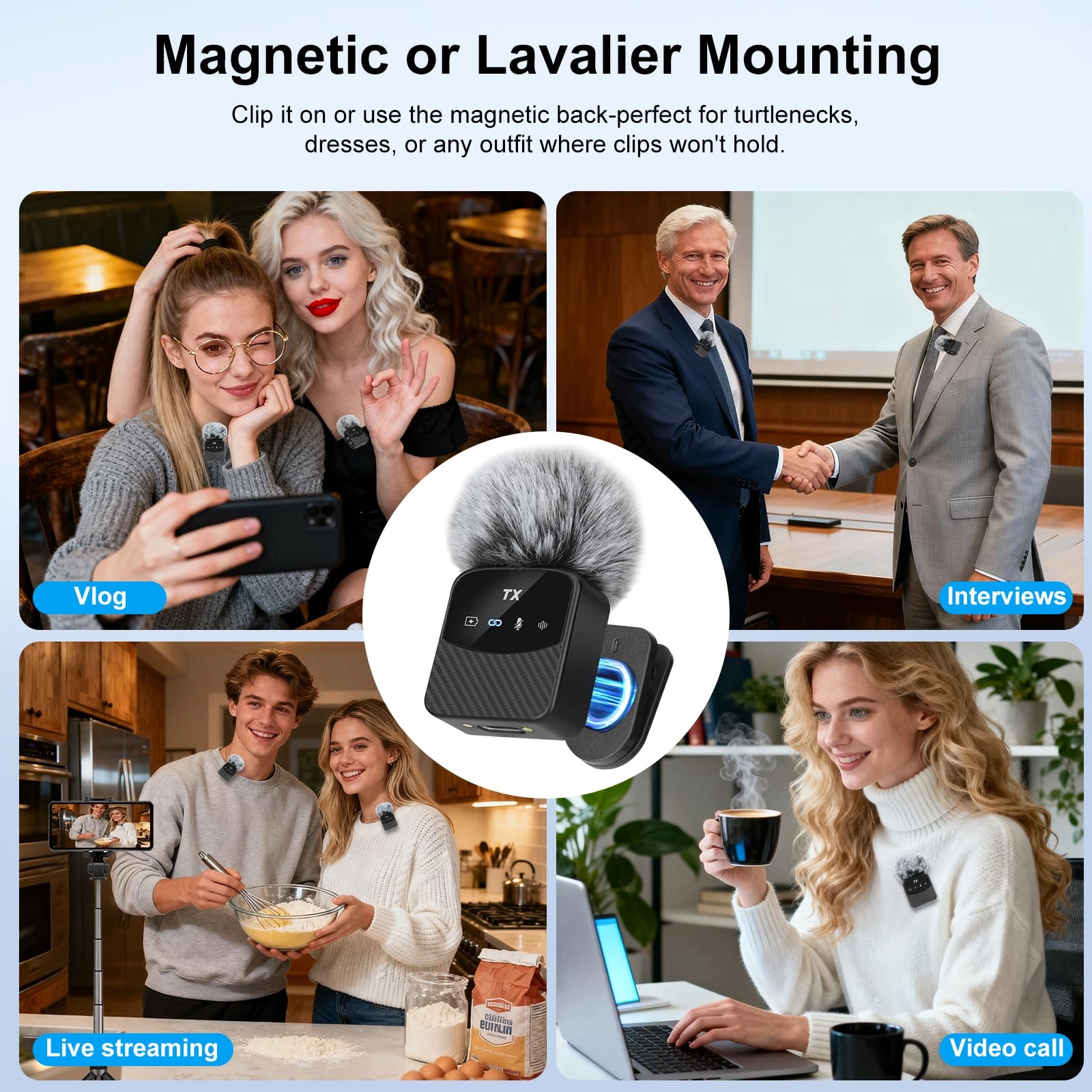 MS9 Lightning+USB Microphone