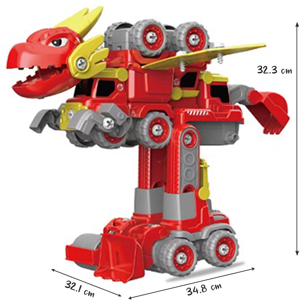 Dinosaur Robot Vehicle - 133pcs