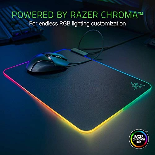 FireflyV2 Plastic Acrylic Gaming Mouse Pad - 35.5x27.4 cm