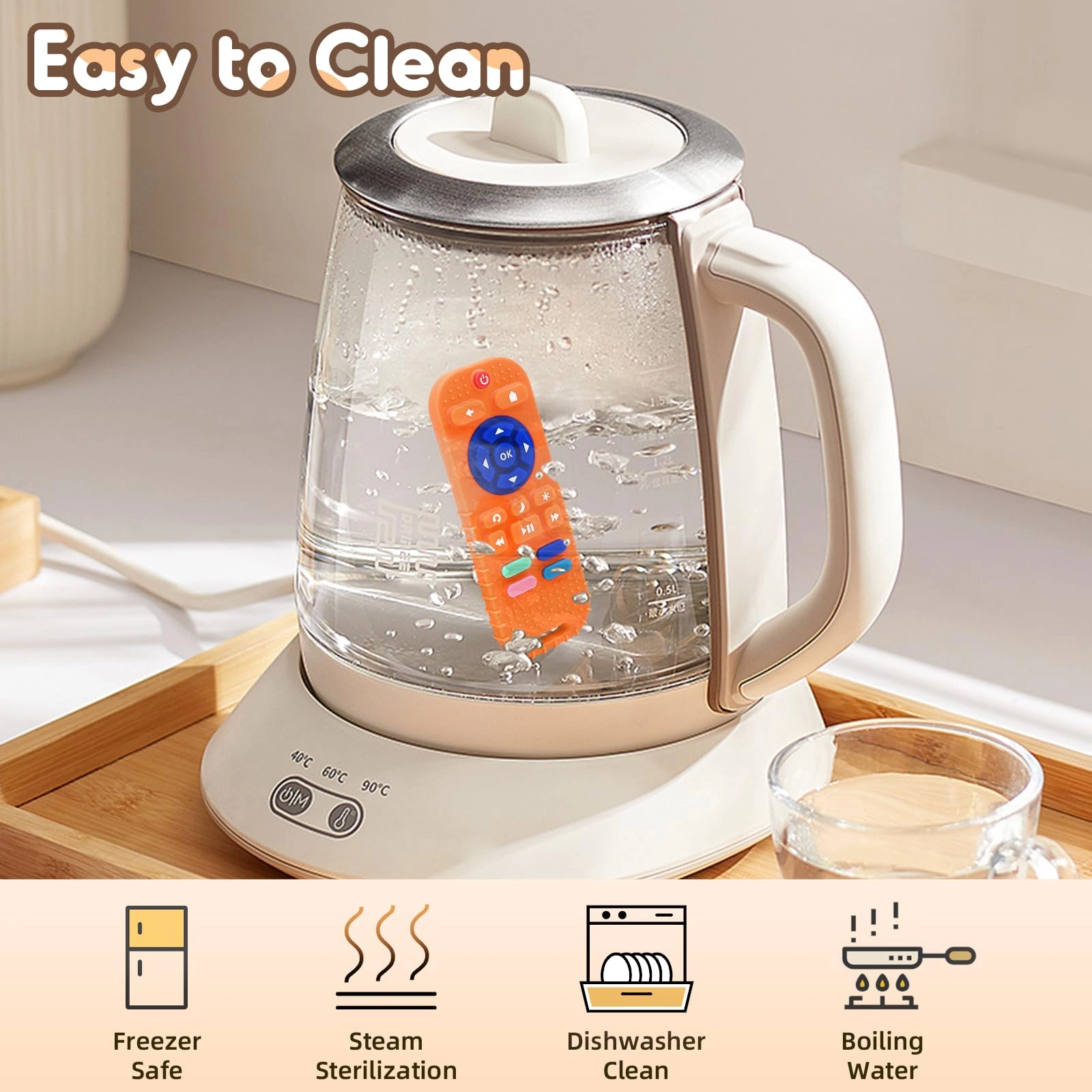 Remote Control Teether - Silicone