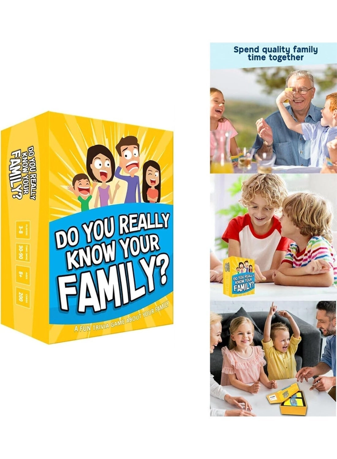Do You Really Know Your Family - Card Game