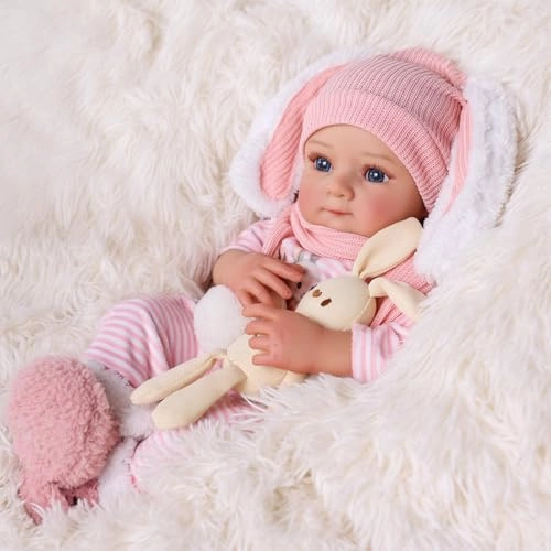 Bettie Reborn Dolls - 43.18 x 17.78 x 12.7 cm Vinyl Ages 3+