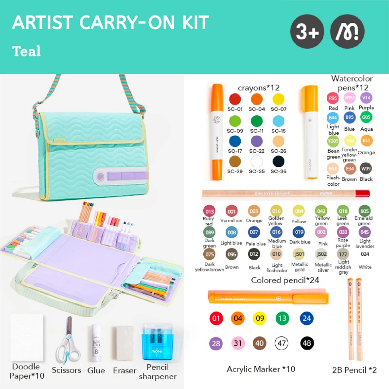 All-In-One Artist Carry-on Kit - 10+ tools.