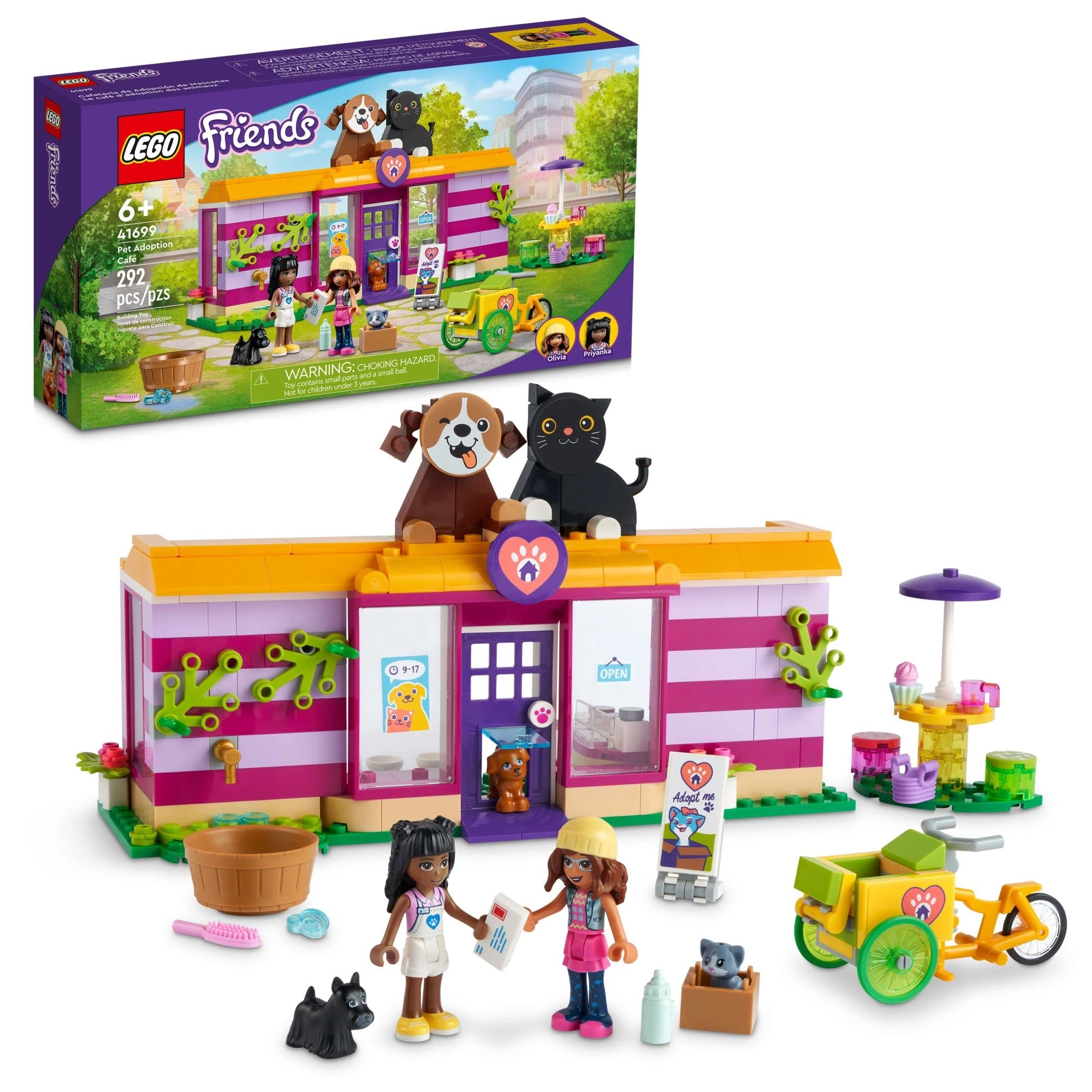 LEGO Friends Pet Adoption Café (41699)