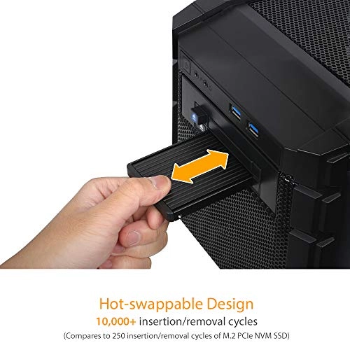 MB705M2P-B - M.2 to U.2 NVMe Converter with Heatsink